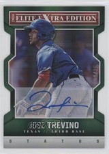 2014 Panini Elite Extra Edition 9/25 Jose Trevino #86 Auto 1u4