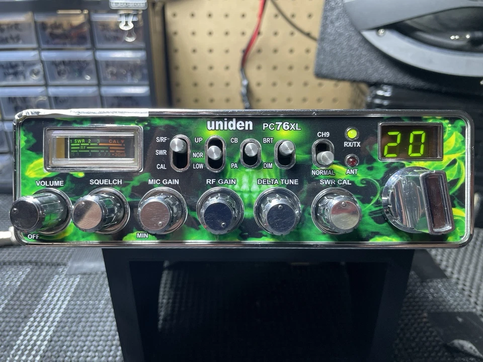 Uniden PC76XL con mods!! Foto 2 de 4