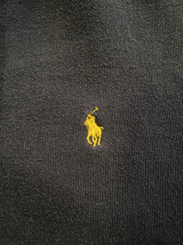 Polo Ralph Lauren Waffle maglia felpa con cappuccio zip intera blu navy uomo taglia large - Foto 8 di 11