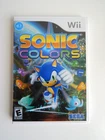 Sonic Colors Game Complete! Nintendo Wii
