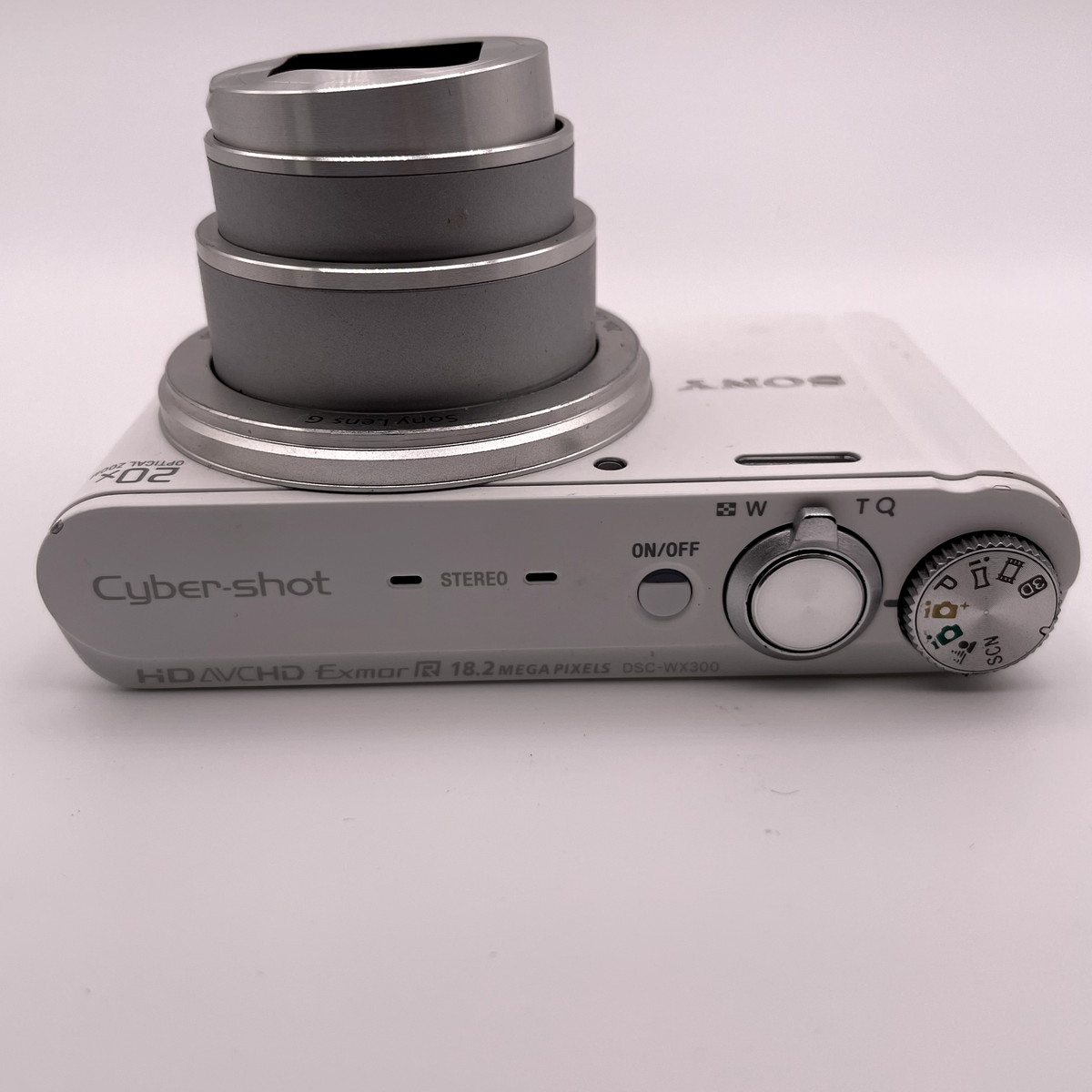 Sony Cyber-shot DSC-WX300 18.2MP Digital Camera – White – For
