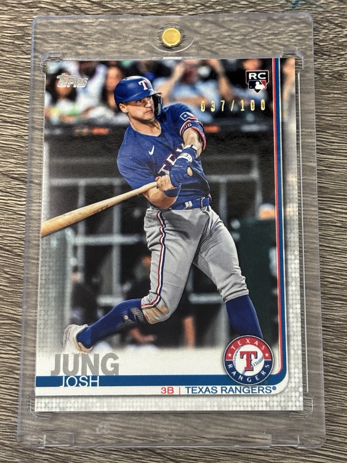 #JJ-2019  Josh Jung 2023 Topps Transcendent Rookie Through The Years /100