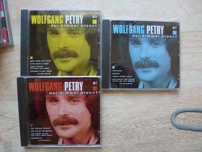 P2 / 3x CD Wolfgang Petry , Der Himmel brennt 1-3 / wie NEU