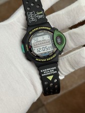 Rare Vintage Casio JP-200W Aerobic Pulse Monitor Men’s Digital Sports Watch JDM