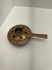 Vintage Copper Alcohol Sterno Burner 