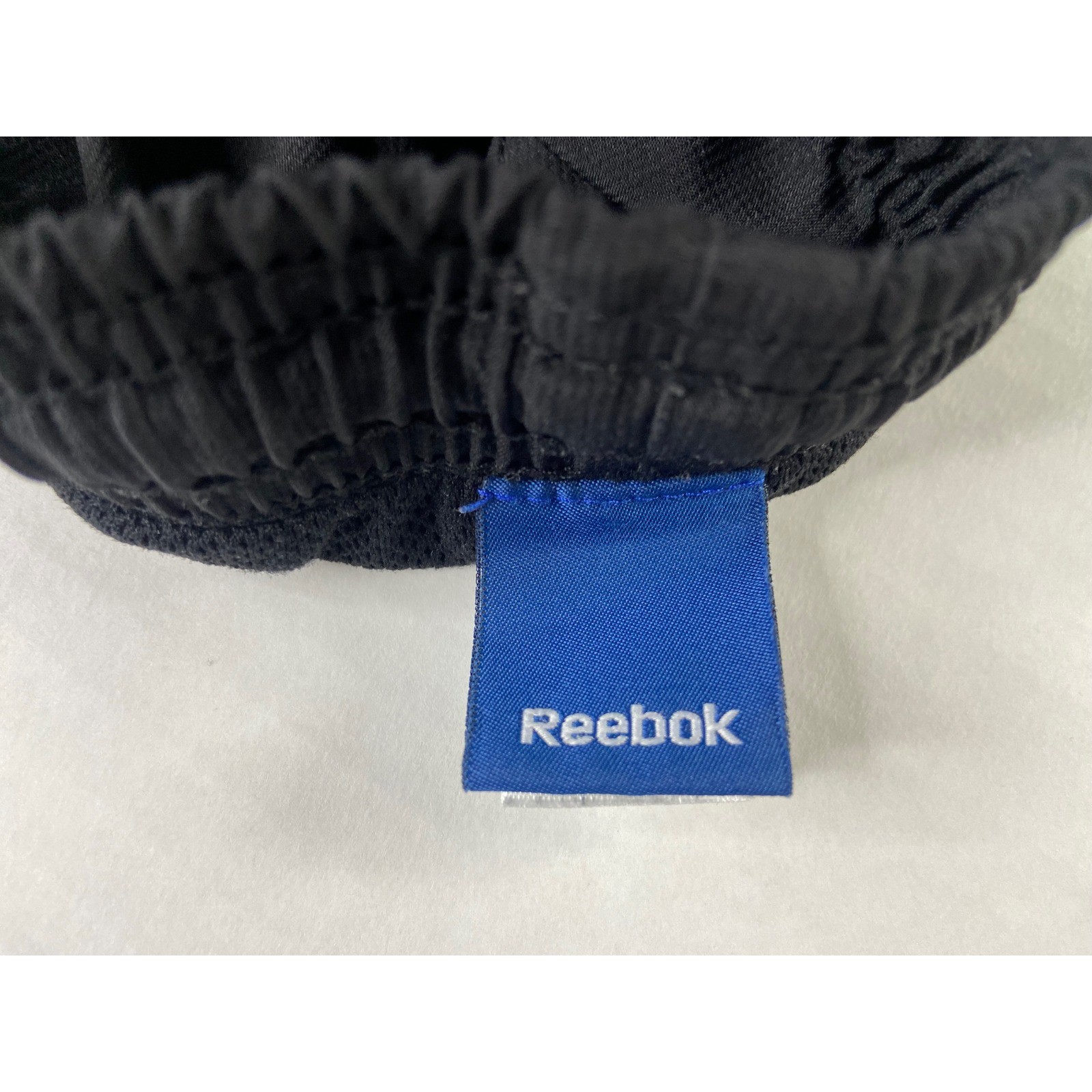 Reebok Mens XL Black Mesh Lined Track Pants Athletic Warm Up Ankle Zip XL thumbnail 6