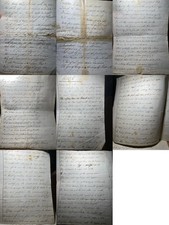 John Quincy Adams 18th/Early 19thC Antique Manuscript Poems 