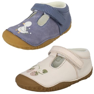 Mädchen Startrite  Squish  Leder Lauflernschuhe First Walker Vorfuß Pre