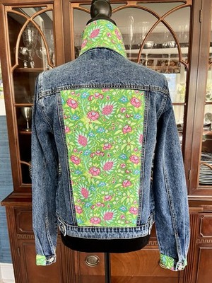 Silk Warrior Denim Jacket - The Fern 