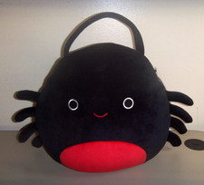 NWT 12" SQUISHMALLOWS BELLA THE SPIDER HALLOWEEN TREAT PAIL PLUSH TOY