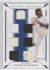 2019 National Treasures Game Gear Material Sevens 33/99 Touki Toussaint 2l4