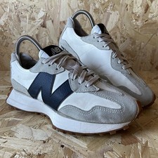New Balance 327 Women?s ?Moonbeam with Outerspace? Off White/Navy - UK Size 5