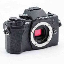 Olympus OM-D E-M10 Mark III Black Mirrorless Digital Camera Body MFT Micro