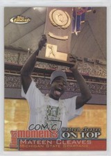 2000-01 Topps Finest Finest Moments Refractor Mateen Cleaves #FM-MC h8k