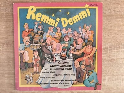 REMMI DEMMI    ORIGINAL STIMMUNGSHITS-MEDLEY/AM LAUFENDEN BAND/LP/1988/AMIGA