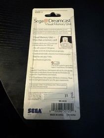 Sega Dreamcast VMU Visual Memory Unit - Gray MK-50120