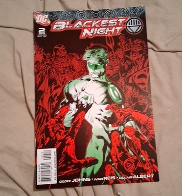Blackest Night #2 - 2nd print 2009 DC Comics Variant High Grade X134-89