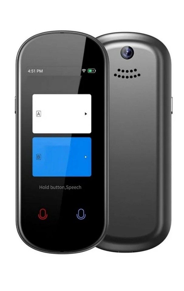 Language Ai Translator Device, Two Way Real-Time Voice Translation 138 ...