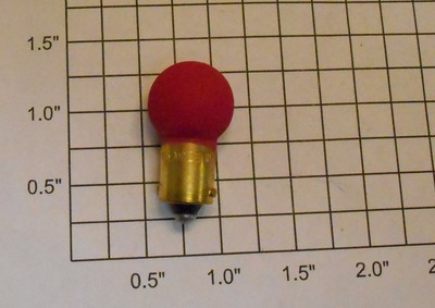 Acme 1895RD 14 Volt Bayonet Base Translucent Pink Large Globe Light Bulb (24)