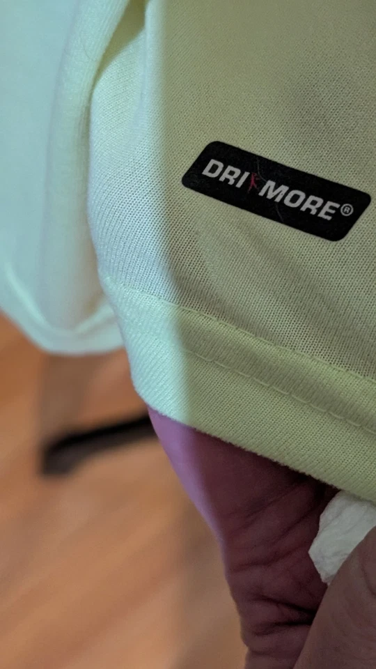 Camisa Top DANSKIN NOW Dri More Ajustada 16-18 XL Amarillo Neón Seguridad ❤️tw11j30 Foto 3 de 4