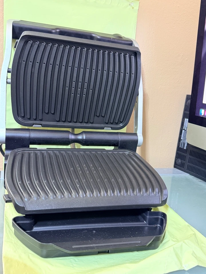 T-Fal OptiGrill 8351s1 Automatic Sensor Cooking Indoor Grill Drip Tray Tested - Image 2 of 4