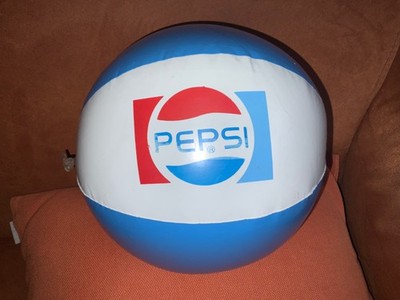Beach Ball PEPSI COLA um 1990 RAR inflatable aufblasbar Wasserball Strandball 2+