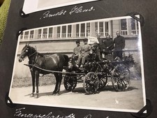 Foto 14x9 Feuerwehr Poschwitz bei Altenburg Th&uuml;ringen um 1930