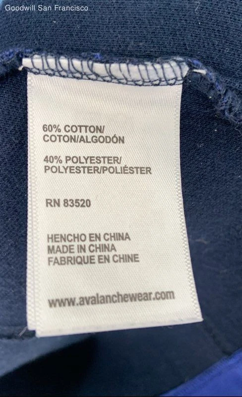 Avalanche Jacket Men Blue Polyester cotton Size Small - Image 4 of 4