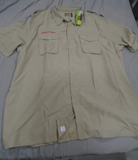 OFFICIAL BOY SCOUT UNIFORM 612182 SHORT SLEEVE SHIRT ADULT 2XL BRAND NEW
