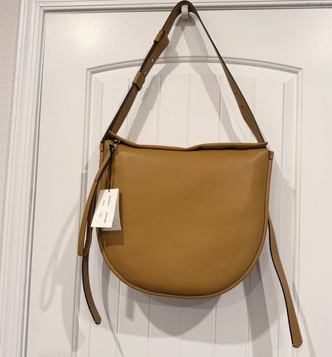Proenza Schouler White Label Baxter Leather Suede Hobo Shoulder Bag