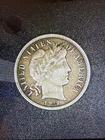 1911 P Barber Dime 90% Silver D5
