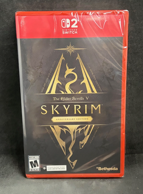 新品未開封 The Elder Scrolls V SKYRIM Switch The Elder Scrolls V: Skyrim Anniversary Edition (Switch 2) (Code