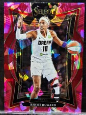 Rhyne Howard 2025 Panini WNBA Select #45 Pink Ice Atlanta Dream