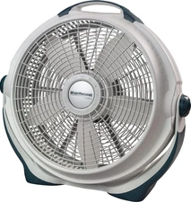 20" Air Circulator Fan 3 Speed High Velocity Floor Fan for Home Office, Gray