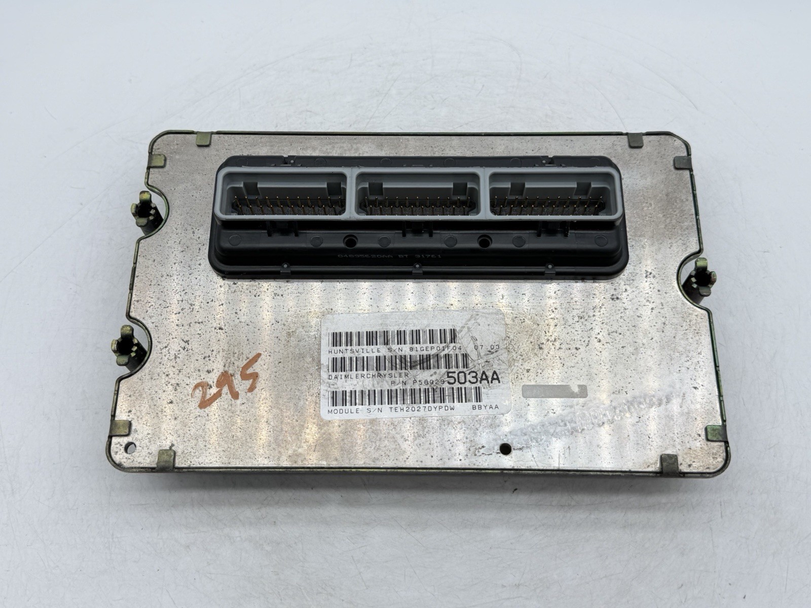 2003 DODGE RAM VAN 5.2L V8 ENGINE COMPUTER MODULE ECU ECM PCM P56029503AA OEM