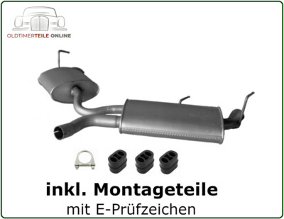 Endschalldämpfer Opel Signum 2.0 Turbo / 2.2 Direct/ 3.0 V6 CDTi/ 3.2 V6 Auspuff