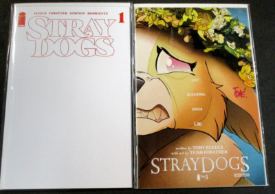 SIGNED TONE RODRIGUEZ STRAY DOGS #3 3RD PRINT MIDSUMMER COVER CE COA++ OO124