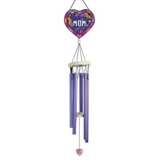 Wind Chime Best Mom Ever 28H" x 3.25W" x 4.25L" Mother's Day Mom Gift NEW