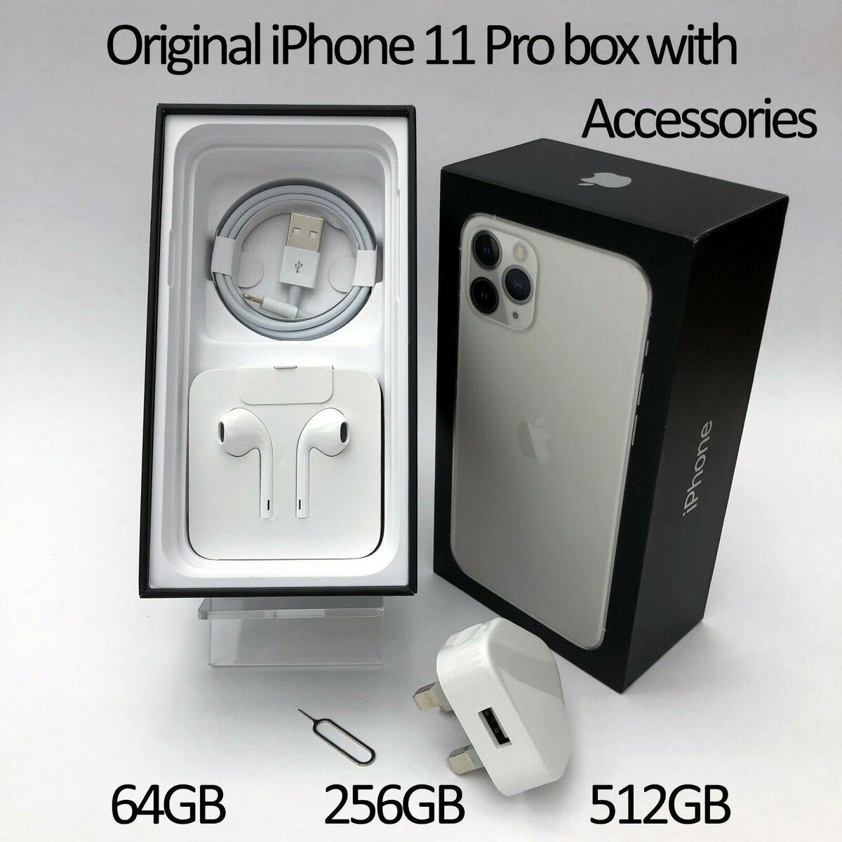 Original iPhone 11 Pro box only including ALL Accessories Original iPhone 11 Pro box only including ALL Accessories
