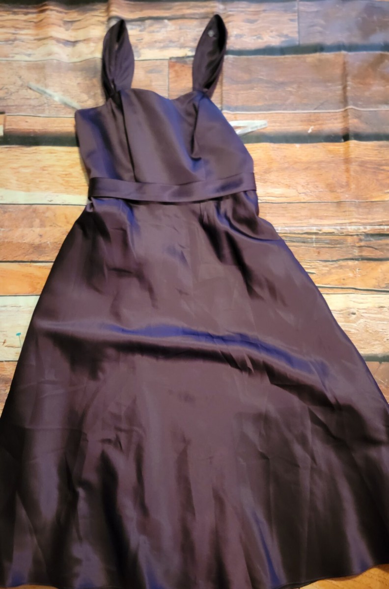 davids bridal purple dresses David's Bridal Strapless Knee-Length Purple Polyester Dress Size 6 US