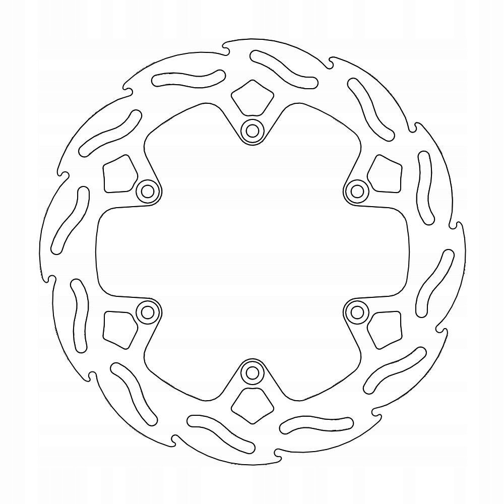 Disque de frein arrière KTM 220mm haute friction endurance 4.4mm NG129