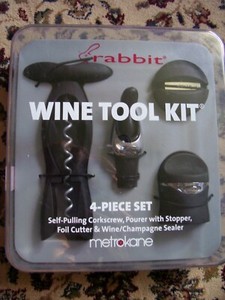 Rabbit Wine Tool Kit 4 Piece Set NEW