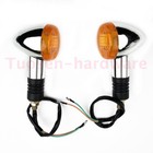 Chrome LED Turn Signal Brake Lights For Honda Shadow 750/1100 – Universal Fit, 2-Pack 11 thumbnail image