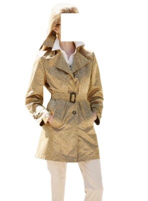 Delmod TRENCHCOAT MANTEL GOLD 48, 50 0713177533