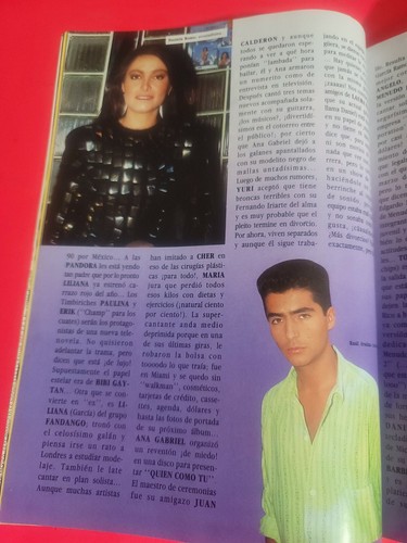 Bibi Gaytan Timbiriche Edith Marquez Paulina Lucia Mendez Dani Romo Yuri Menudo - Picture 9 of 11