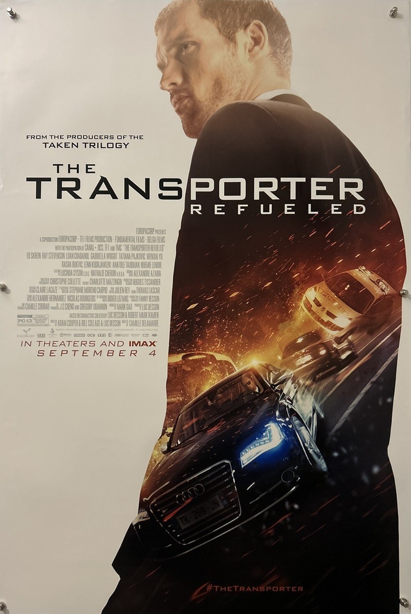 THE TRANSPORTER REFUELED Original One Sheet Movie Poster 2015