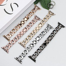 Slim Bling Rhinestone Metal Band For Apple Watch 11/10/9/8/7/6/SE/Ultra 3/2/1