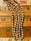 Freshwater Pearls Champagne Rice 4mm X 6 mm 16" Strands