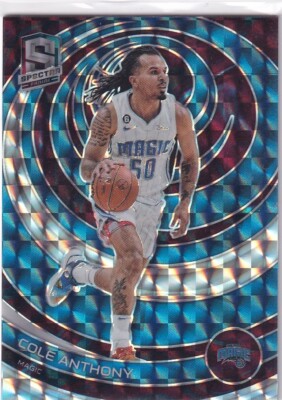 2022-23 Panini Spectra NBA No. 48 Cole Anthony Mosaic 22/99