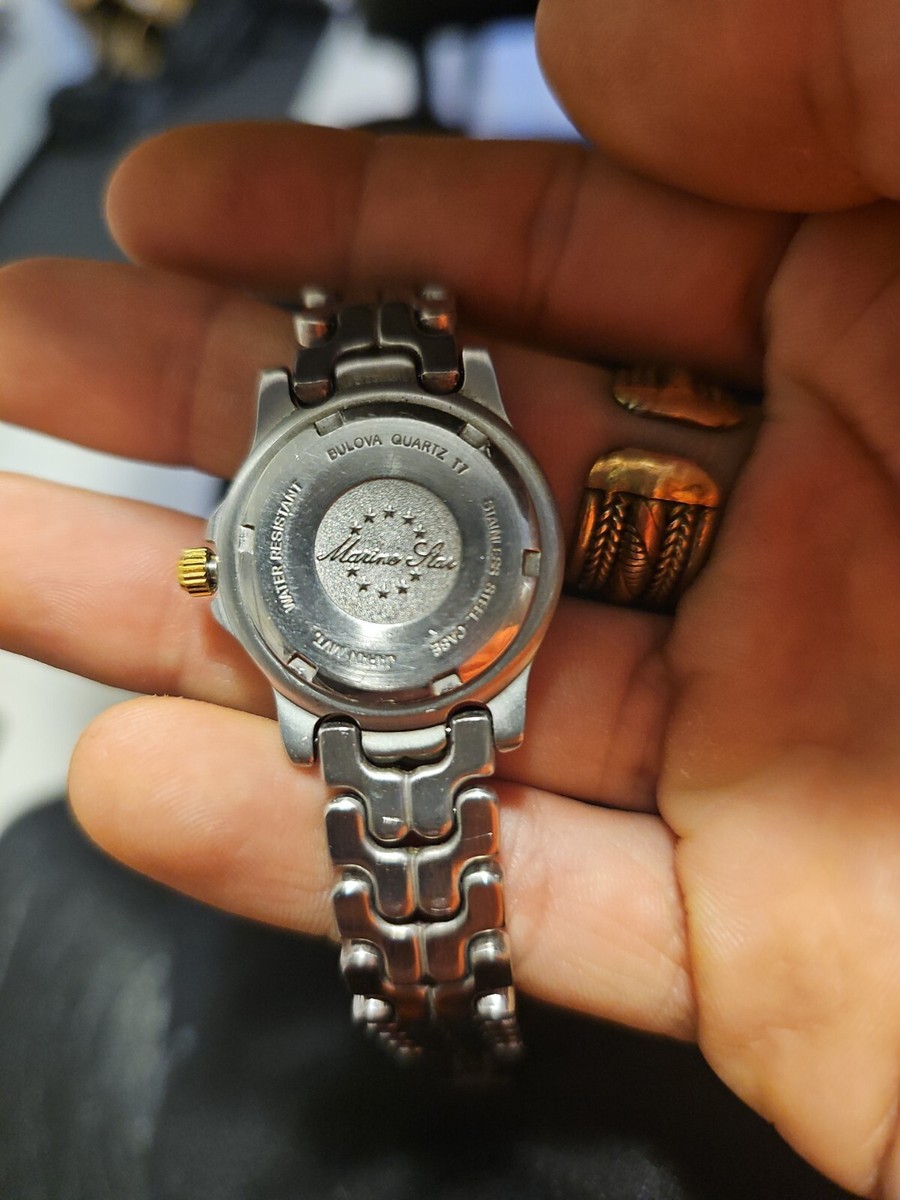 Vintage Bulova Marine Star T7  Women’s Watch Bulova | Accessories | Bulova Vtg Womans Marine Star T7  main image 4